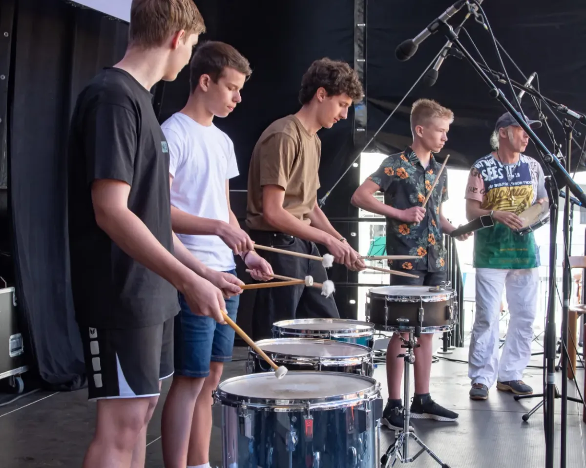 Konzert mit Trommlern der JMS Bad Waldsee