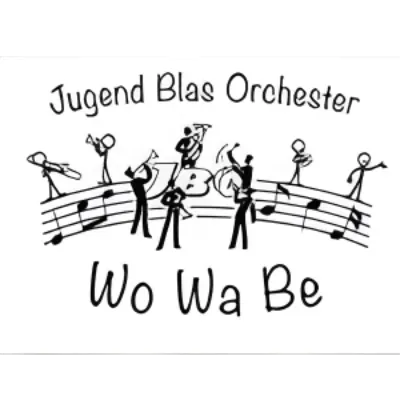 Logo des Jugend Blas Orchesters WoWaBe